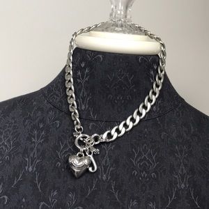 Juicy Couture Chain Necklace w/ “J” Initial